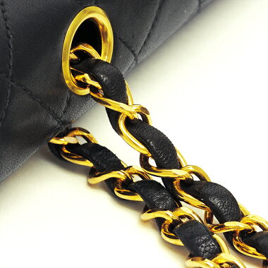 [Pre] Chanel 25 W chain W flap gold fittings Matrasse A01112 [shoulder bag]