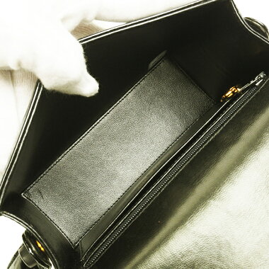 【中古】【美品】シャネルCC台形フラップバッグゴールド金具ココマーク【ハンドバッグ】