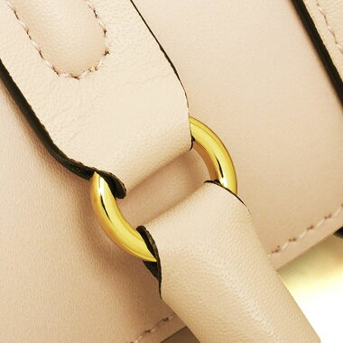 [Used] [Almost new] Furla 2WAY shoulder bag tote bag S gold metal fittings Milan [handbag]