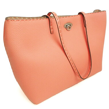 [Preowned] [Goods] Fendi Small Calla Shoulder Silver Hardware Celeria 8BH 257 [Tote Bag]