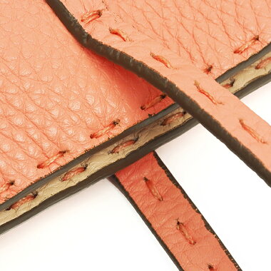 [Preowned] [Goods] Fendi Small Calla Shoulder Silver Hardware Celeria 8BH 257 [Tote Bag]