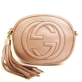 [Up to entry P34 times] [GOODA published] [Used] [almost new] Gucci Double G Mini Chain Bag with Pochette Tassels Soho 353965 498879 [Shoulder Bag]