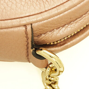 【中古】【ほぼ新品】グッチダブルGミニチェーンバッグポシェットタッセル付きソーホー353965498879【ショルダーバッグ】