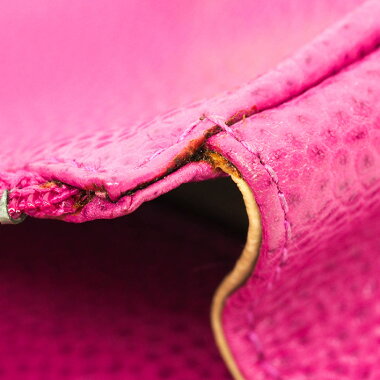 [Pre-owned] [Goods] CC logo coco mark A07007 [Corning cosmetic pouch] with Chanel cosmetics pouch mirror