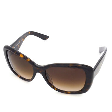 【中古】【美品】プラダ三角プレートサイドロゴべっ甲柄偏光アイウェアゴールド金具SPR32Pレディースサングラス【小物・雑貨】