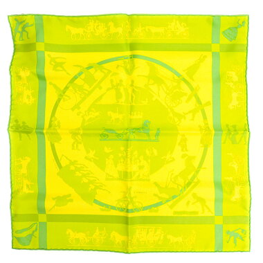 [Used] [Unused / New] Hermes Mini Scarf "JEUXD'OMBRES" Shadow Play Ladies Scarf [Accessories / Miscellaneous]