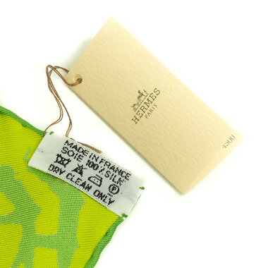 [Used] [Unused / New] Hermes Mini Scarf "JEUXD'OMBRES" Shadow Play Ladies Scarf [Accessories / Miscellaneous]