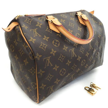 【中古】【美品】ルイヴィトンスピーディ30モノグラムM41108【ハンドバッグ】