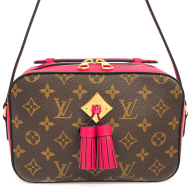 【中古】【ほぼ新品】ルイヴィトンサントンジュモノグラムM43557【ショルダーバッグ】