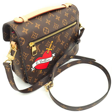[Pre] [almost new] Louis Vuitton pochette Metis MM monogram patch M43991 [shoulder bag]