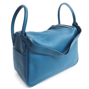 [Used] [almost new] Hermes 30 silver metal fittings 2WAY shoulder bag Lindy [handbag]
