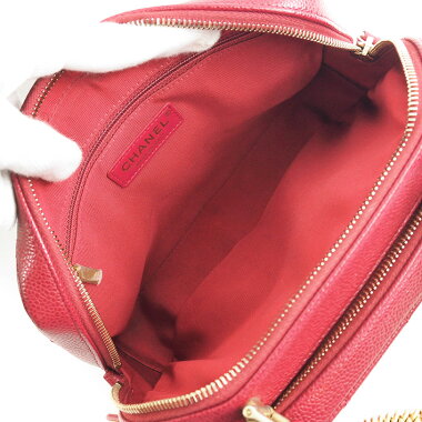 【中古】【美品】シャネル2WAYトップハンドルボーリングバッグチェーンショルダークロスボディアンティークゴールド金具ココマークA91907【ハンドバッグ】