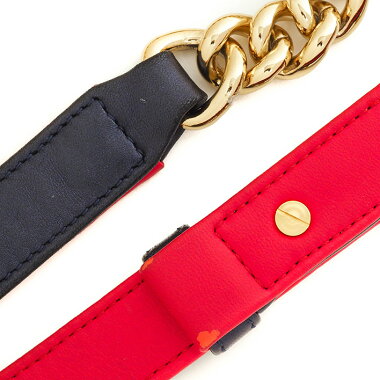 [Used] [Good Condition] Chanel Chain Shoulder Lattice Pattern Waffle Pattern Bicolor Gold Hardware Boy Chanel [Shoulder Bag]