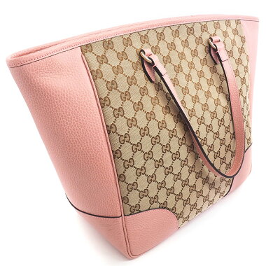 [Used] [Unused / New / Old] Gucci BREE Breeline Bicolor Interlocking G Shoulder Bag with Charm GG Canvas 449242527620 [Tote Bag]