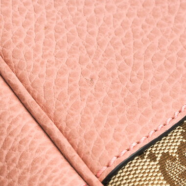 [Used] [Unused / New / Old] Gucci BREE Breeline Bicolor Interlocking G Shoulder Bag with Charm GG Canvas 449242527620 [Tote Bag]