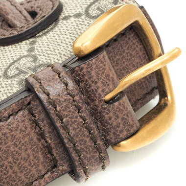 [Pre-owned] [Almost new] Gucci GG Pattern Sherry Line Tiger Head 3WAY Handbag Shoulder Bag Drawstring Type GG Supreme x Web 473875/520981 [Backpack / Backpack]