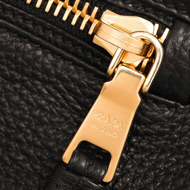 [Used] [Beauty] Prada 2WAY Shoulder Bag Diagonal Hanging Gold Hardware Vittero Dino BN2793 [Tote Bag]