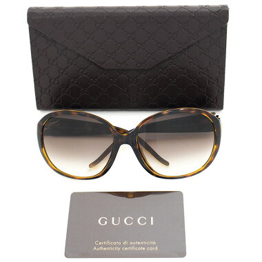 [Used] [almost new] Gucci interlocking heart tortoiseshell eyewear interlocking GGG3530 / F / S791JS Ladies Sunglasses [Accessories]