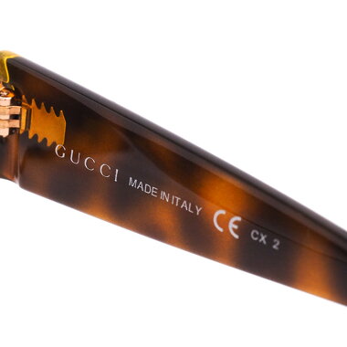 [Used] [almost new] Gucci interlocking heart tortoiseshell eyewear interlocking GGG3530 / F / S791JS Ladies Sunglasses [Accessories]