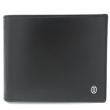 [Pre-owned] [Almost new] Cartier Pasha line wallet Silver logo Pasha du Cartier L 3000 220 [two-fold wallet]