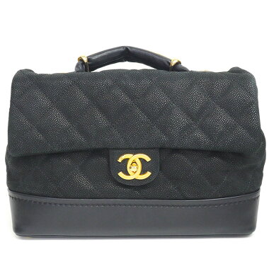 【中古】【美品】シャネル2WAYチェーンショルダーアンティークゴールド金具ココマーク【ハンドバッグ】