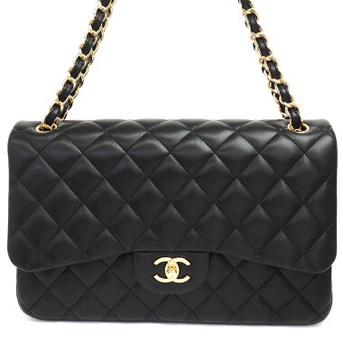 [Pre-owned] [Almost new] Chanel 30W chain W flap gold metal fittings Dekamatrasse Materasse A28600 [Shoulder bag]
