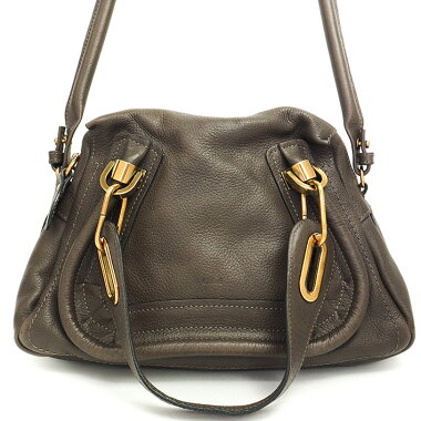 [Used] [Good Condition] Chloe PARATY Small Rope Detail 2WAY Shoulder Bag Paraty 8HS891 [Handbag]