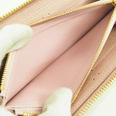 [Used] [Unused / New] Louis Vuitton Portfoil Clemence Spring / Summer 2018 Trunk Collection Damier Azur Trunk N60109 [Long Purse]