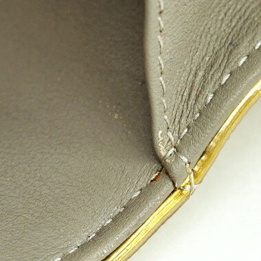 [Used] [Goods] Chanel business card holder Matrasse CC logo silver hardware Koko Mark A50169 card case [small goods, miscellaneous goods]