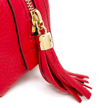 【中古】【ほぼ新品】グッチインターロッキングGタッセル付きゴールド金具コスメポーチソーホー308636・498879【アクセサリーポーチ】