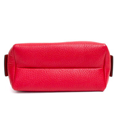 【中古】【ほぼ新品】グッチインターロッキングGタッセル付きゴールド金具コスメポーチソーホー308636・498879【アクセサリーポーチ】