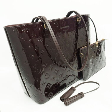 [Used] [Unused / New] Louis Vuitton Long Beach MM Verni M90475 [Tote Bag]