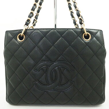 [Used] [Good Condition] Chanel Chain Tomato Lasse Stitch Gold Hardware Coco Mark A18004 [Shoulder Bag]