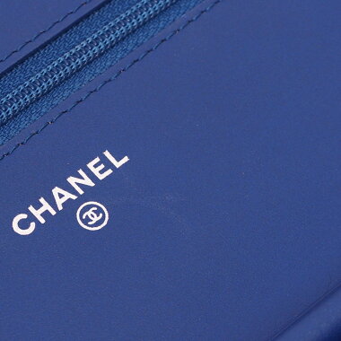 [Used] [Almost new] Chanel chain shoulder diagonally hung chain wallet CC logo Cocomark A48654 [shoulder bag]
