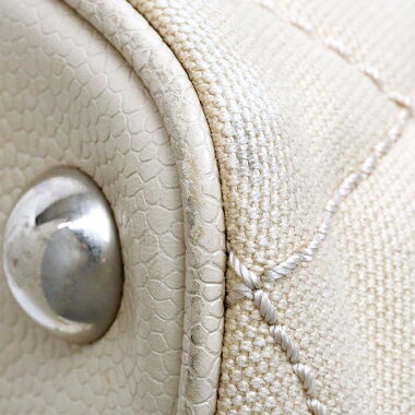 【中古】【美品】シャネル復刻トート肩掛けショルダーフリンジ付きシルバー金具ココマーク【トートバッグ】