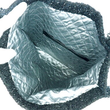 【中古】【美品】シャネルロケットモチーフツイードラージショッピングトート2017年秋冬コレクションココマークA94656【トートバッグ】