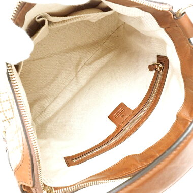 [Used] [Good Condition] Gucci One Shoulder Shoulder Handbag GG Logo Gold Hardware Diamante 282345/502752 [Shoulder Bag]