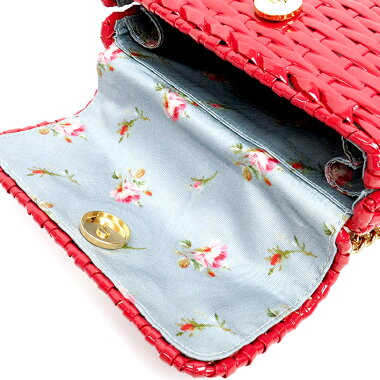 【中古】【ほぼ新品】グッチウィッカーミニかごバッグWチェーンショルダーポシェットゴールド金具GGマーモント524829・001998【ショルダーバッグ】