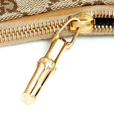 [Used] [Beautiful] Gucci GG handle one shoulder shoulder metal fittings metal bamboo x GG canvas 131038/001013 [shoulder bag]
