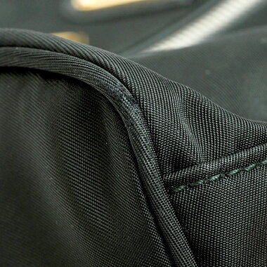 【中古】【美品】プラダトライアングルロゴプレート2WAYショルダーバッグゴールド金具テスートサフィアーノB1843M【ハンドバッグ】