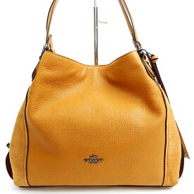 [10% OFF di Rakuten Super SALE] [Sehingga kemasukan P39 kali] [GOODA] [Digunakan] [Hampir baru] Jurulatih Edy 31 Tote Beg Campuran Kulit 59500 [Beg Bahu]