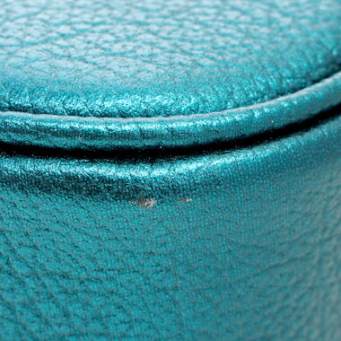 【中古】【ほぼ新品】コーチメタリッククロスボディバッグクラッチポーチダブルジップ59952【ショルダーバッグ】