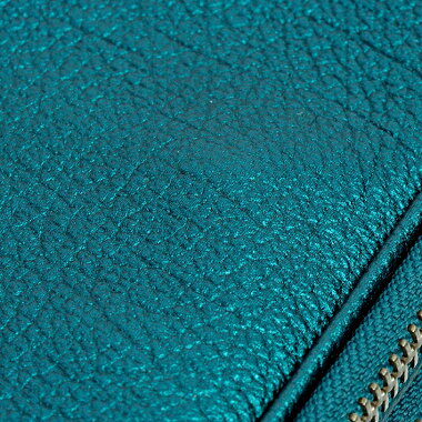 【中古】【ほぼ新品】コーチメタリッククロスボディバッグクラッチポーチダブルジップ59952【ショルダーバッグ】