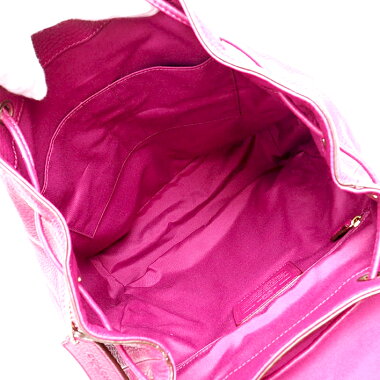 【中古】【ほぼ新品】コーチビリーリュックサックゴールド金具F37410【バックパック・リュック】