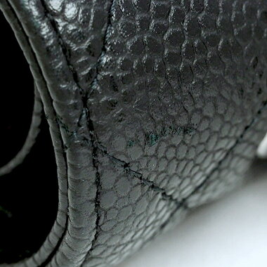 [Used] [almost new] 25W chain W flap silver metal mattresse A01112 [shoulder bag]