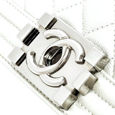 [Used] [Good Condition] Chanel Small Flap Bag Chain Shoulder Matrasse Stitch Silver Hardware Boy Chanel A67085 [Shoulder Bag]