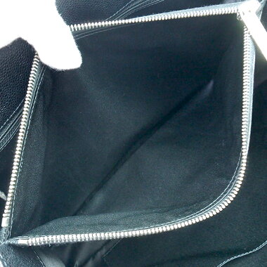 【中古】【ほぼ新品】シャネルデカココチェーントートショルダーバッグCCロゴシルバー金具ココマークA50995【トートバッグ】