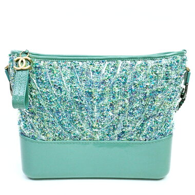 【中古】【未使用品・新古品】シャネルホーボーバッグチェーンショルダーツイードココチャームガブリエルドゥシャネルA93824【ショルダーバッグ】