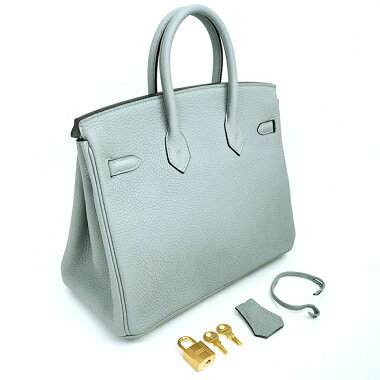 [Used] [almost new] Hermes 25 gold metal fittings Birkin [handbag]