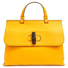 [Pre] Gucci Daily Medium Turn Lock Top Handle 2WAY Shoulder Bag Bangle Bamboo 392013 ・ 525040 [Shoulder Bag] [GOODA] [Goods]